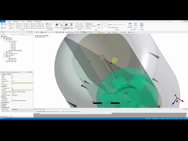 فیلم آموزشی: ANSYS Meshing Workshop 5.1 CFD Mesh Quality Mixing Tank با زیرنویس فارسی