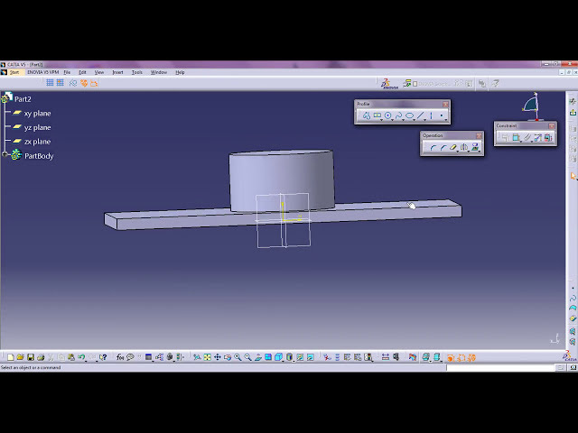 فیلم آموزشی: چگونه از ریب (استیفنر) در CATIA V5 استفاده کنیم؟