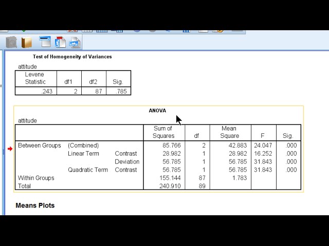 فیلم آموزشی: V7.20 - تجزیه و تحلیل کنتراست غیر خطی (مربع) در SPSS با زیرنویس فارسی