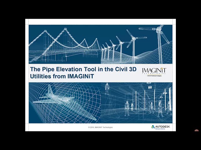 فیلم آموزشی: ابزارهای IMAGINiT برای Civil 3D: Pipe Elevation Tool با زیرنویس فارسی