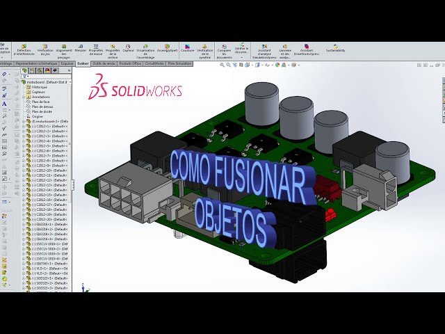 فیلم آموزشی: SOLIDWORKS: چگونه اشیاء را ادغام کنیم با زیرنویس فارسی