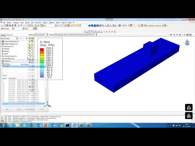 فیلم آموزشی: Abaqus Explicit: تولید گرما به دلیل اصطکاک تماس