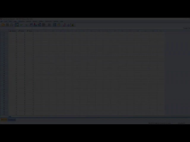 فیلم آموزشی: باز کردن یک فایل داده SPSS با زیرنویس فارسی