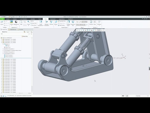 فیلم آموزشی: استفاده از Creo برای دستکاری مدل های CATIA با زیرنویس فارسی