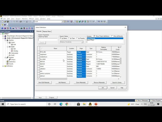 فیلم آموزشی: طراحی و شبیه سازی موتور مغناطیس دائم DC (PMDC) با استفاده از نرم افزار ANSYS Maxwell (RMXprt)