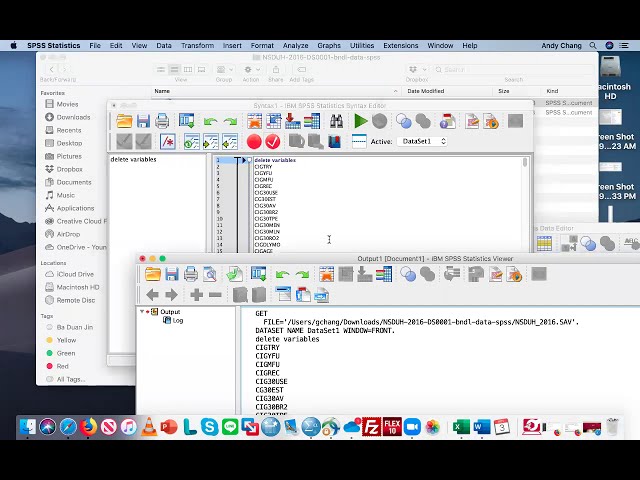 فیلم آموزشی: SPSS - حذف متغیرها با زیرنویس فارسی