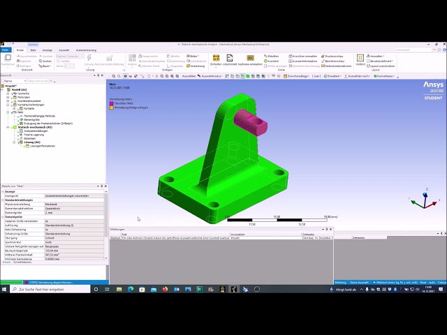 فیلم آموزشی: مش بندی چهار ضلعی Ansys V4 با زیرنویس فارسی