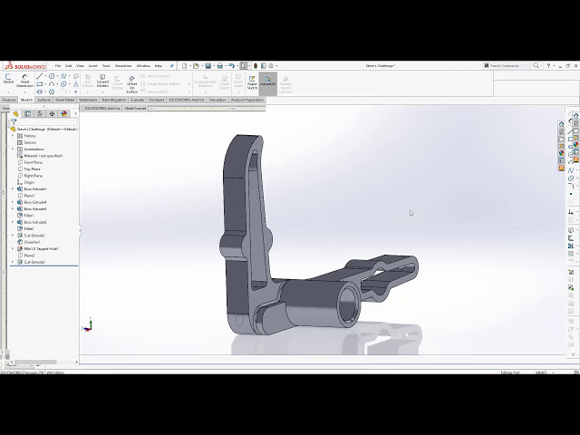 فیلم آموزشی: جابه‌جایی بین نماها در SolidWorks - نکته سریع با زیرنویس فارسی