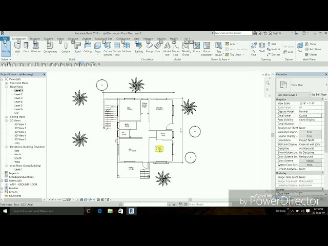 فیلم آموزشی: فرآیند رندر سه بعدی و رندر با کیفیت بالا در revit #revit #maliconstruction