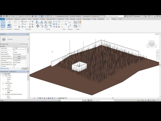 فیلم آموزشی: Revit Automatic Planting scatter (Family.Scatter Randomly By Levels) با زیرنویس فارسی