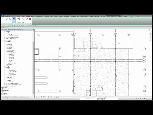 فیلم آموزشی: نحوه کار با عناصر معماری و سازه در مدل Revit با زیرنویس فارسی