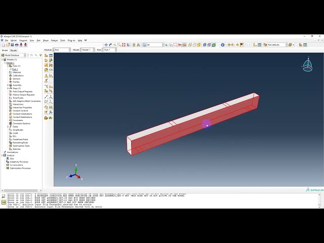 فیلم آموزشی: ABAQUS: ایجاد / حذف پارتیشن