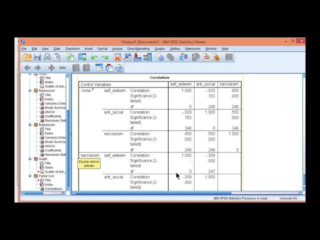 فیلم آموزشی: V13.8 - اثر سرکوبگر از طریق همبستگی جزئی در SPSS (مثال 2) با زیرنویس فارسی