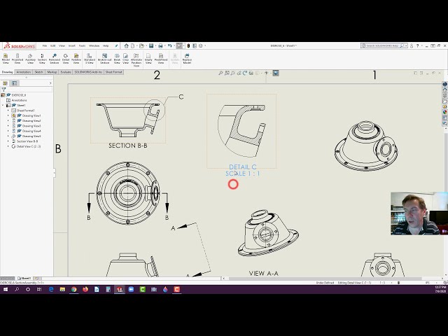 فیلم آموزشی: E6 SolidWorks 2020 - آموزش مبانی طراحی جزئیات 1 با زیرنویس فارسی