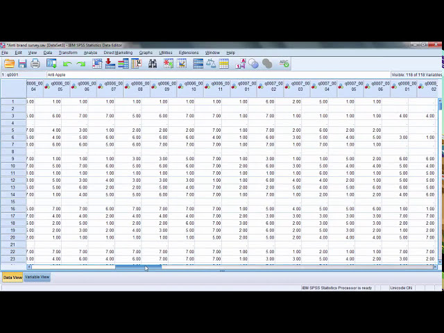 فیلم آموزشی: SPSS 24 آموزش 16: وارد کردن داده های SPSS از Survey Monkey با زیرنویس فارسی