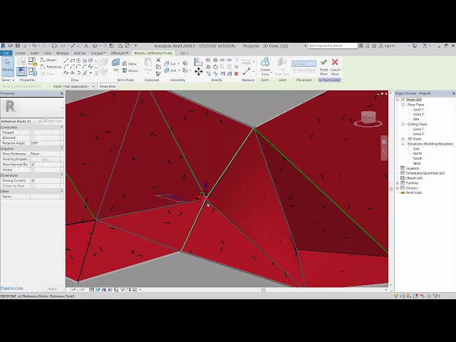 فیلم آموزشی: یارو دیواری Revit Faceted با زیرنویس فارسی