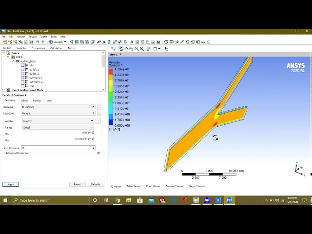 فیلم آموزشی: ✅ آموزش Ansys fluent برای مبتدیان - نحوه تنظیم پارامترها در ansy fluent با زیرنویس فارسی