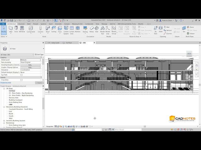 فیلم آموزشی: استفاده از View Cube برای پیمایش و اصلاح Revit 3D View با زیرنویس فارسی