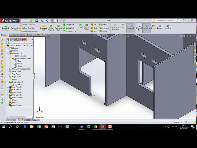 فیلم آموزشی: Solidworks - دیوار خانه - خانه