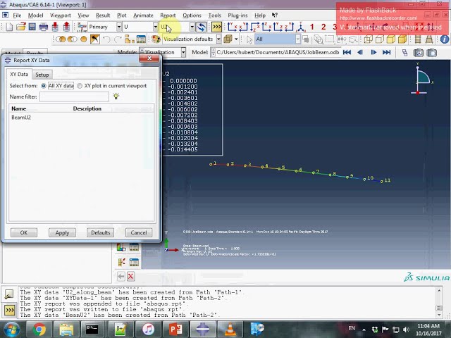 فیلم آموزشی: آموزش ABAQUS: ابزار مسیر برای صادرات داده ها به فایل متنی