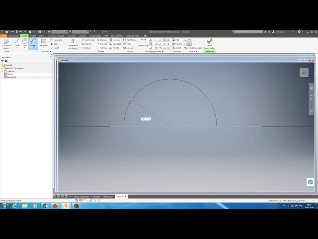 فیلم آموزشی: Autodesk Inventor/ SolidWorks Creating a Sphere Rotation Centerline Tutorial/Gullet ایجاد
