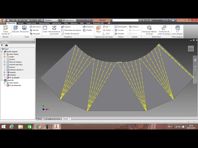 فیلم آموزشی: آموزش ورق فلزی مخترع autodesk #2 [EASY] 2019 👍👍 با زیرنویس فارسی