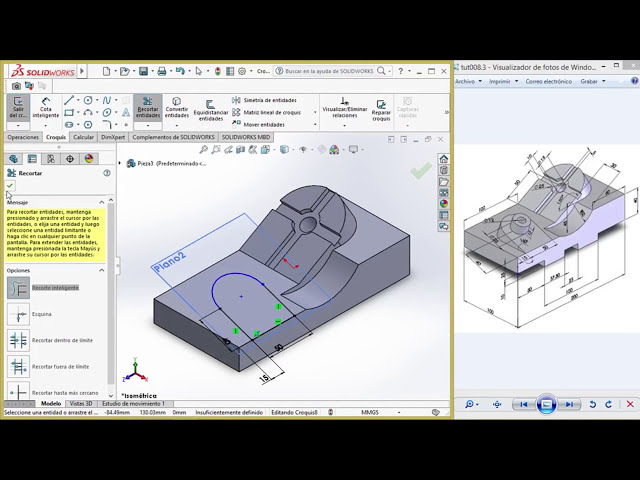 فیلم آموزشی: آموزش Solidworks [تمرین 3]