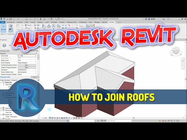 فیلم آموزشی: آموزش Revit How To Join Roofs با زیرنویس فارسی