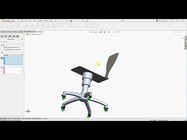 فیلم آموزشی: شبیه سازی Solidworks - تبدیل جامدات نازک به سطح و ورق فلز با زیرنویس فارسی