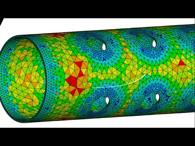 فیلم آموزشی: آموزش ANSYS APDL | تیر معلق با بار توزیع یکنواخت (UDL) | تجزیه و تحلیل پرتو در ANSYS با زیرنویس فارسی