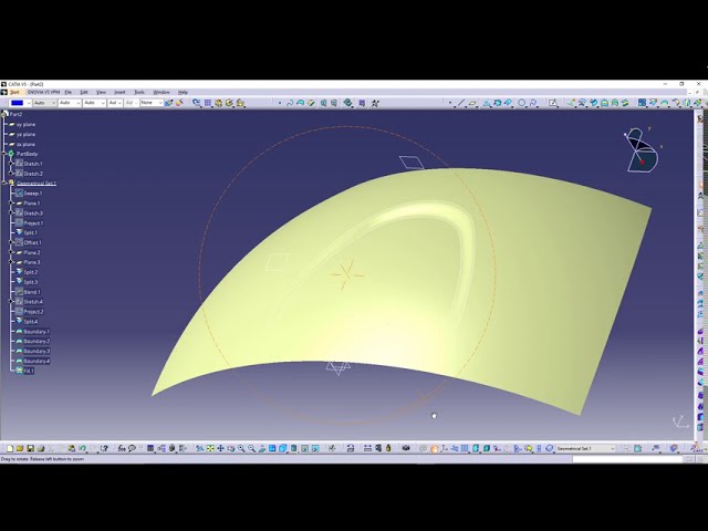 فیلم آموزشی: CATIA V5 - تمرین طراحی شکل مولد با زیرنویس فارسی