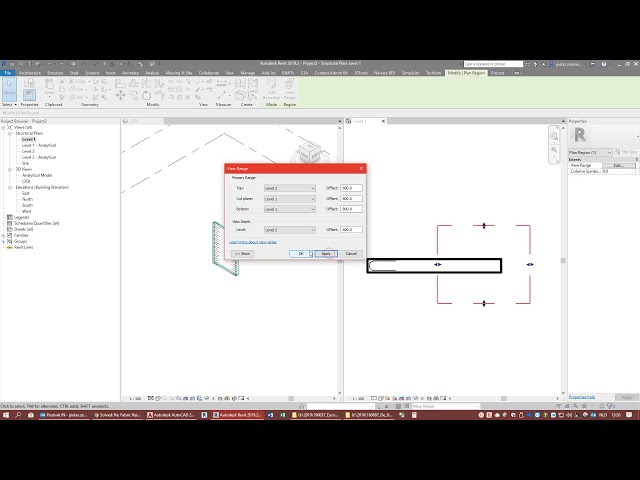 فیلم آموزشی: Revit - میلگرد در نمای پلان (به دنبال بالا) هنگام استفاده از منطقه پلان قابل مشاهده نیست