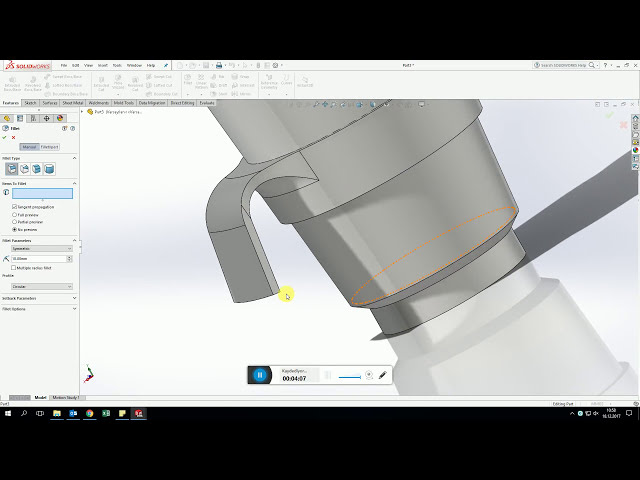 فیلم آموزشی: نگهدارنده پلاستیکی لیوان کاغذی آموزشی SolidWorks