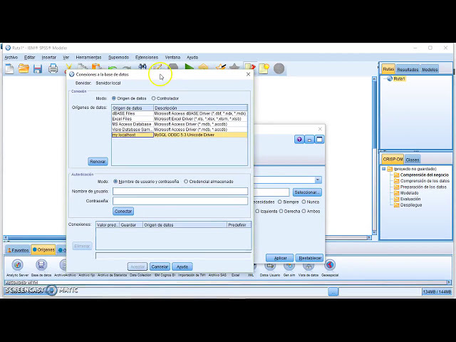 فیلم آموزشی: بازیابی داده ها از پایگاه داده MySQL با استفاده از SPSS Modeler با زیرنویس فارسی