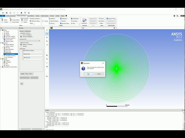 فیلم آموزشی: آموزش جریان سیلندر دو بعدی ANSYS با زیرنویس فارسی