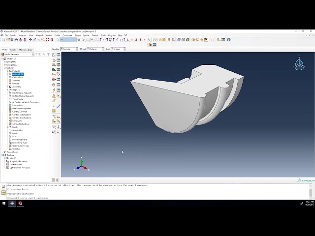 فیلم آموزشی: SIMULIA Abaqus: اولین گام ها برای کاربر شبیه سازی SOLIDWORKS با زیرنویس فارسی