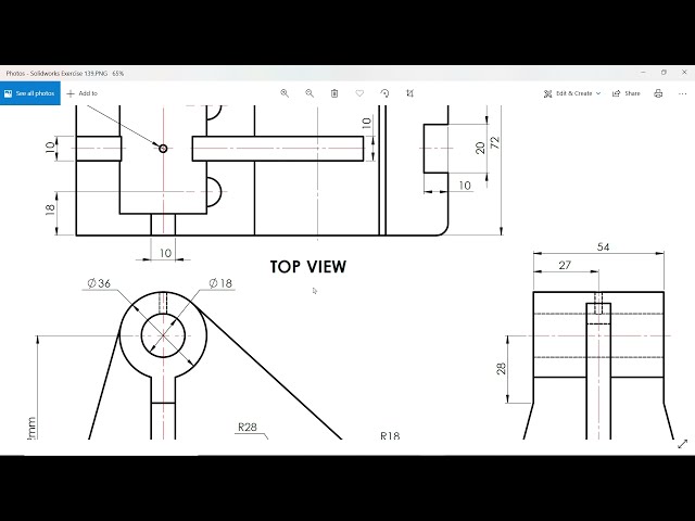 فیلم آموزشی: آموزش Solidworks برای مبتدیان تمرین 139