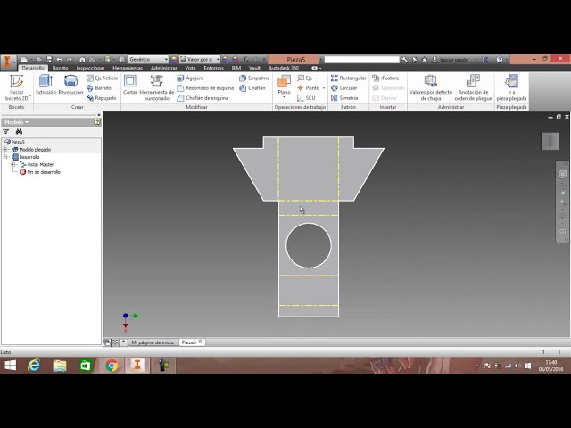 فیلم آموزشی: ✅آموزش autodesk inventor ورق فلز #4 [EASY] 2019 👍👍 با زیرنویس فارسی