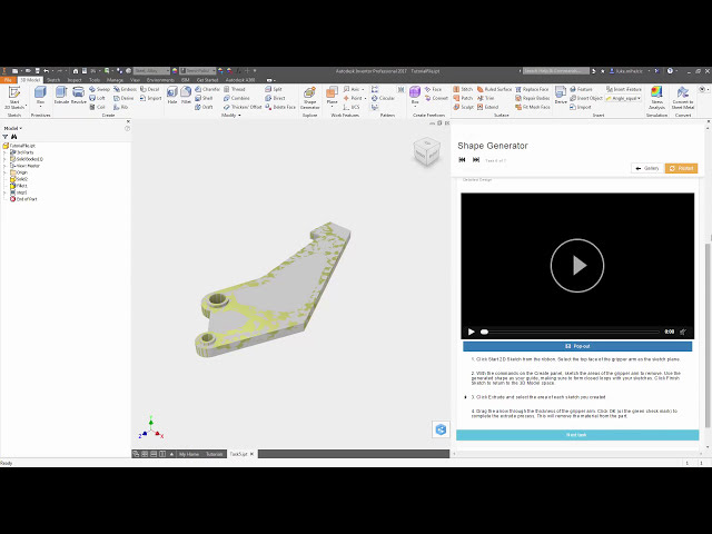 فیلم آموزشی: نکته سریع Autodesk Inventor: شروع کار با Inventor با زیرنویس فارسی