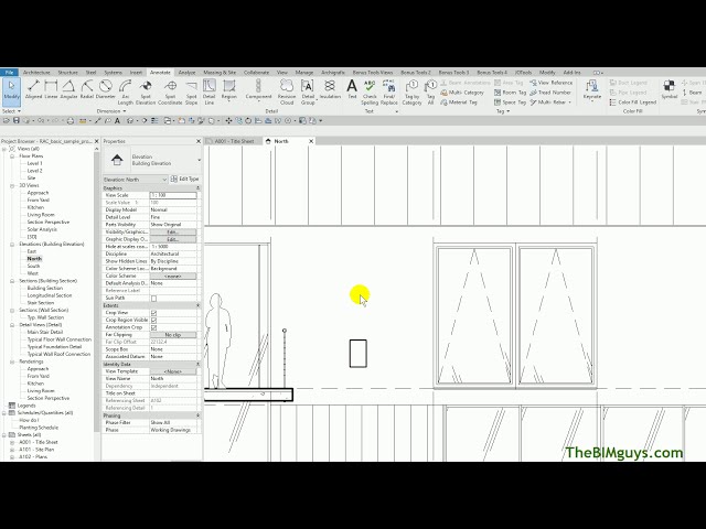 فیلم آموزشی: Revit - تزئین نماهای Revit با استفاده از خطوط کار و جزئیات - CADtechSeminars.com با زیرنویس فارسی