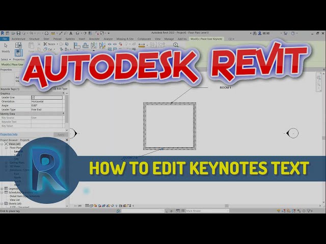 فیلم آموزشی: آموزش Revit How To Edit Text Keynote با زیرنویس فارسی