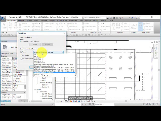 فیلم آموزشی: REVIT LIGHTING PROJECT 03 CEILING HOSTING FACE WORKPLANE با زیرنویس فارسی