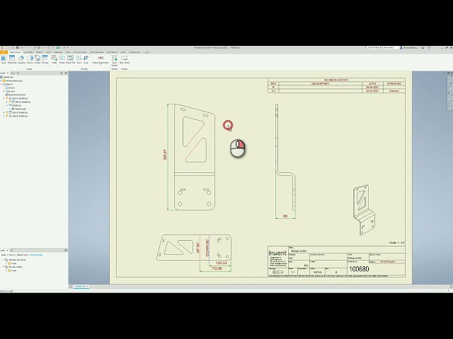 فیلم آموزشی: Autodesk Inventor | نمایش خطوط پنهان