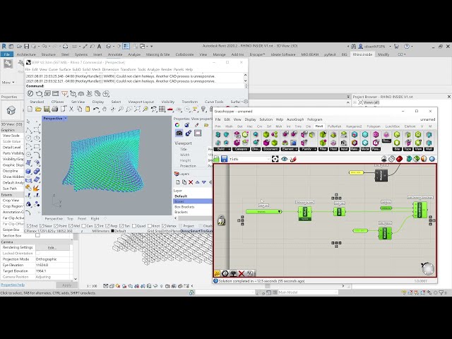 فیلم آموزشی: وارد کردن هندسه با استفاده از Rhino Inside Revit با زیرنویس فارسی