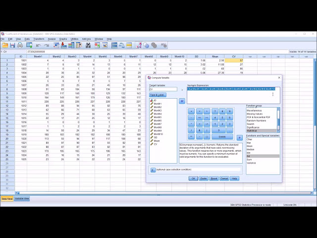 فیلم آموزشی: محاسبه و درک ضریب تغییرات (COV) در SPSS با زیرنویس فارسی