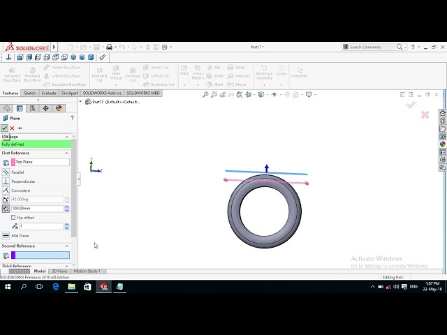 فیلم آموزشی: آموزش نحوه ساخت / ایجاد لاستیک خودرو در SolidWorks مبانی برای مبتدیان [ مدل سازی تایر خودرو ]