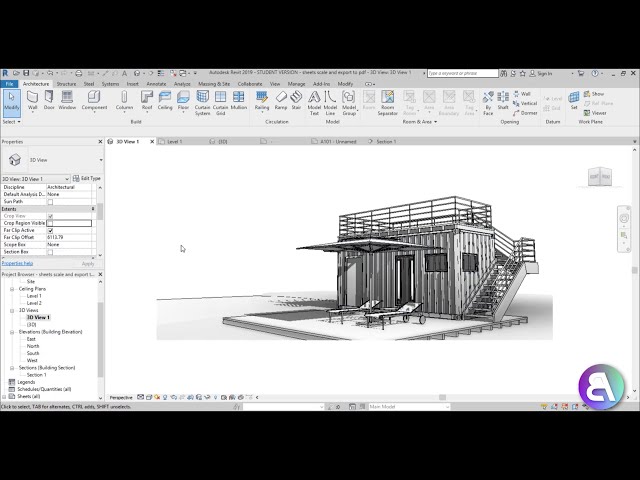 فیلم آموزشی: بلوک های عنوان در Revit و صادرات به PDF با زیرنویس فارسی