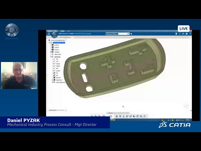 فیلم آموزشی: CATIA Jewel Talk #2: Generative Shape Morphing - Daniel Pyzak - 19/6 با زیرنویس فارسی