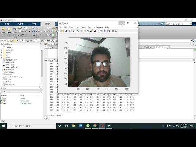 فیلم آموزشی: نحوه استفاده از وب کم با متلب | تصویر وب کم در متلب | تصویر با وب کم در متلب با زیرنویس فارسی