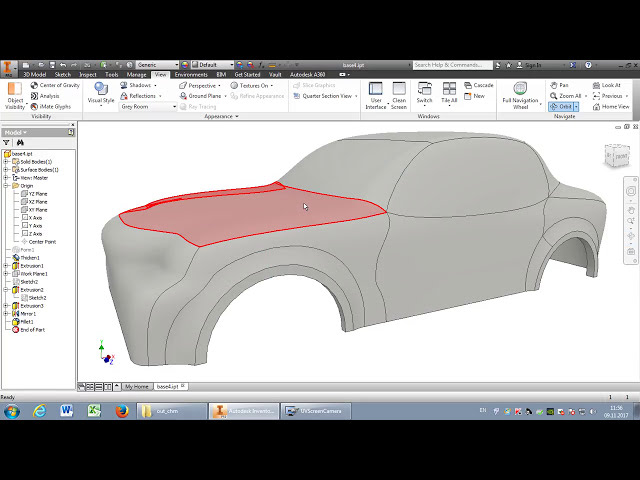 فیلم آموزشی: Autodesk Inventor: Car-body (درس)